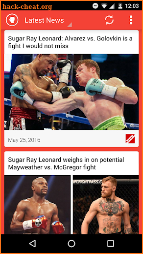 Boxing News, Videos, & Social Media screenshot