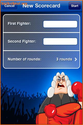 Boxing Scorecard screenshot
