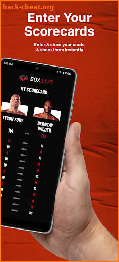 Box.Live - Boxing Schedule screenshot