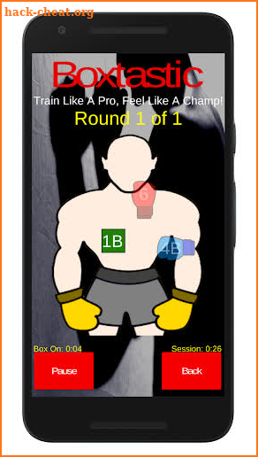 Boxtastic: Boxing Training Workouts For Punch Bags screenshot