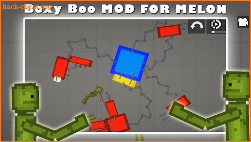 Boxy boo Mod Melon Playground screenshot
