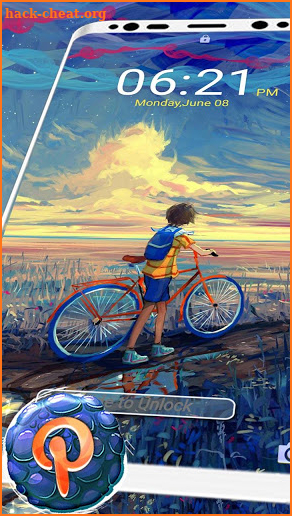 Boy Landscape Art Launcher Theme screenshot