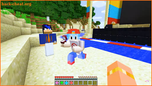 Boyfriend VS Tabi Ex Mod Minecraft - fnf Skin screenshot