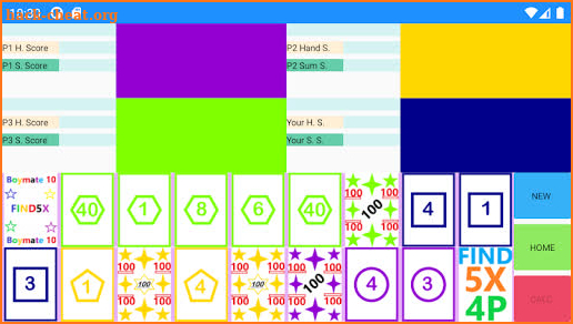 Boymate10 Find5x 4P - Brain Card Game screenshot