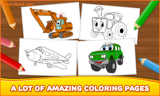 Boys Coloring Book: Cars screenshot