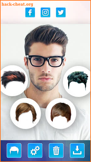 Boys Hair Salon Photo Editor – Boy Hair Changer screenshot