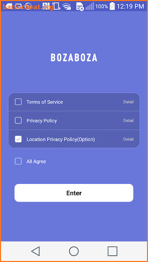 Bozaboza - video chat, voice chat, making lovers screenshot