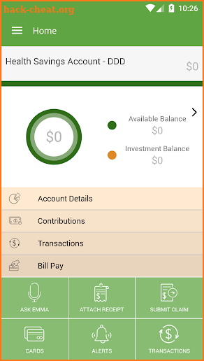 BPC Benefits screenshot