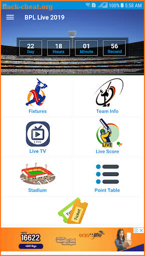BPL LIVE 2019 - Fixtures, Live Match, Live Score screenshot