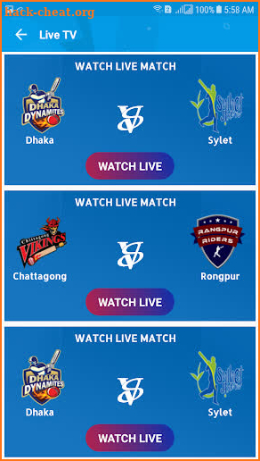BPL LIVE 2019 - Fixtures, Live Match, Live Score screenshot