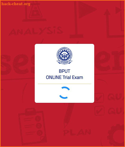 BPUT Online Exam screenshot