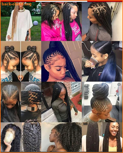 braid hairstyle for african women screenshot
