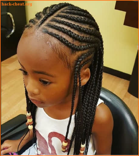 Braid hairstyle for black girl screenshot