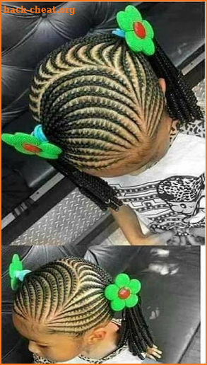 braids hairstyles for Women & Child screenshot