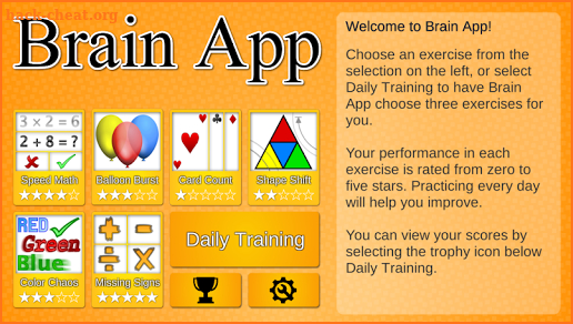 Brain App - Daily Brain Training screenshot