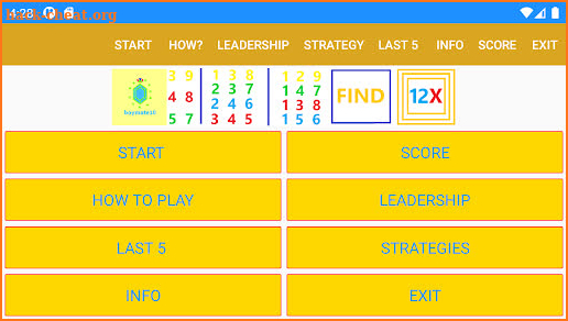 Brain Game - Find12x screenshot