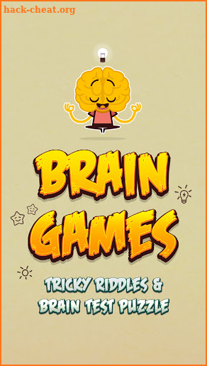Brain Games : Tricky Riddles & Brain Test Puzzle screenshot