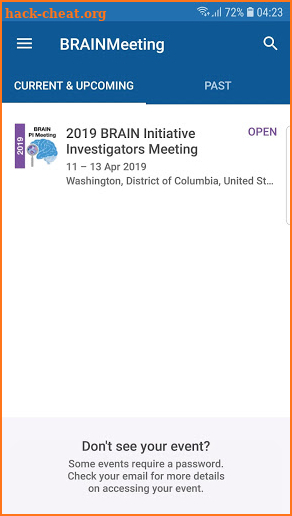 BRAIN Initiative PI Meetings screenshot