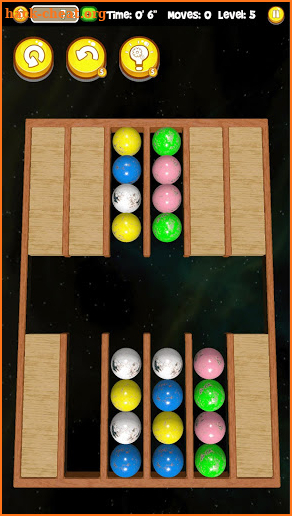 Brain Marbles - solitaire puzzle game! screenshot