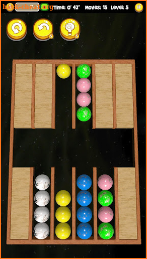 Brain Marbles - solitaire puzzle game! screenshot