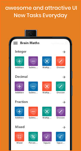 Brain Maths Pro- New way to learn Mathematics screenshot