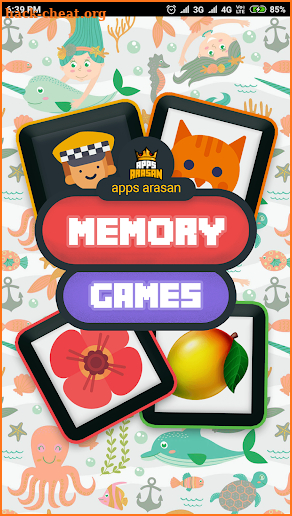 Brain Memory Matching Game Picture Match Arasan screenshot