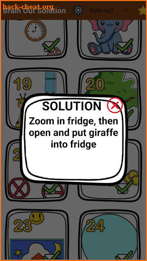 Brain Out Solution screenshot