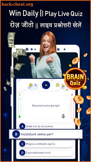 Brain Quiz : Live Quiz,Trivia & Win Prizes screenshot