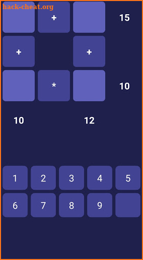 Brain Quiz - Math Square screenshot