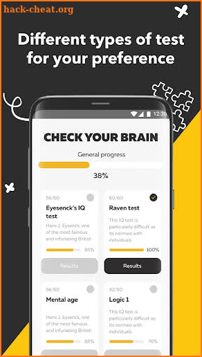 Brain test - check your psy and iq level screenshot