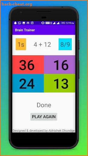 Brain Trainer screenshot