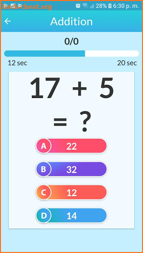 Brain Training Math Workout - Learn Math  💡 screenshot