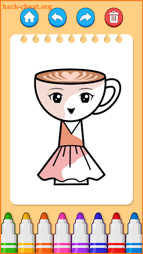 Braindot Color: Draw Monsters screenshot