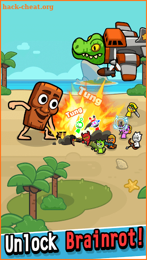 Brainrot Go！Merge Game screenshot