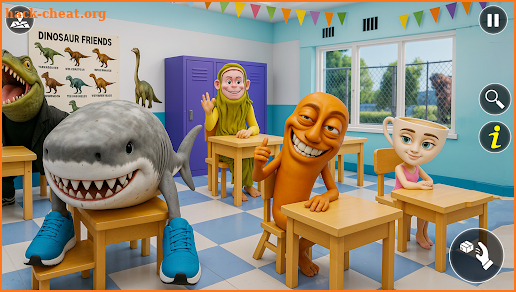 Brainrot Student School Prank screenshot