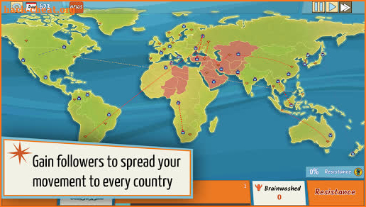 Brainwashing Campaign - Political Movement Game screenshot