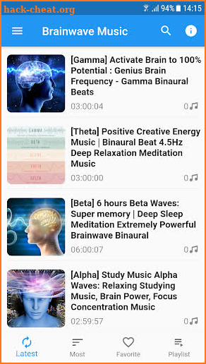 Brainwave Music: Sleep, Relaxing, Focus, Study screenshot