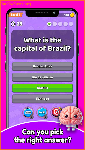 Brainy Quiz: Trivia Challenge screenshot
