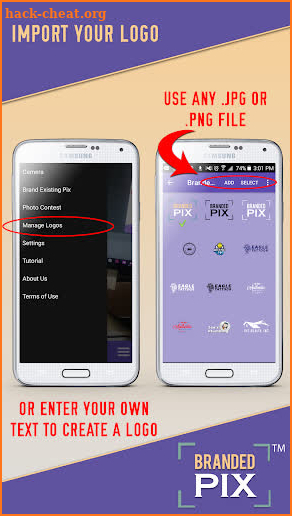 Branded-Pix screenshot