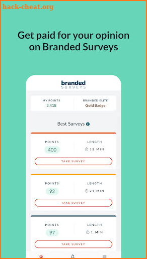 Branded Surveys screenshot