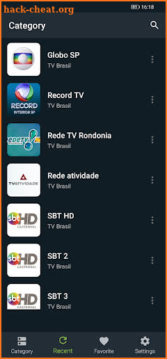 Brasil TV - Programação de tv no Celular screenshot