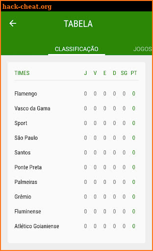 Brasileirão 2021 - Futebol screenshot