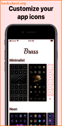 Brass - Custom Icons For Android screenshot