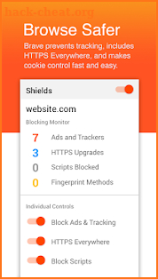 Brave Browser: Fast AdBlocker screenshot