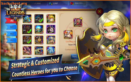 Brave Legends: Heroes Awaken screenshot