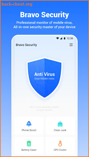 Bravo Security: boost cleaner screenshot