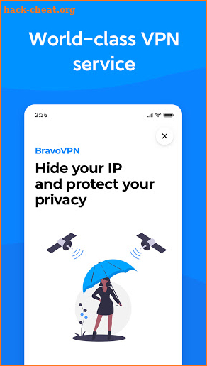 Bravo VPN screenshot