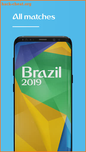 Brazil 2019 American Cup Fixture Notifications screenshot