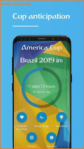 Brazil 2019 American Cup Fixture Notifications screenshot