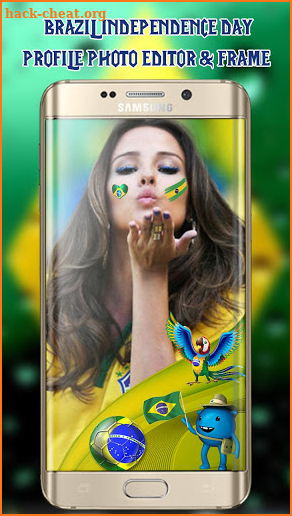 Brazil Independence Day Profile DP, Editor & Frame screenshot